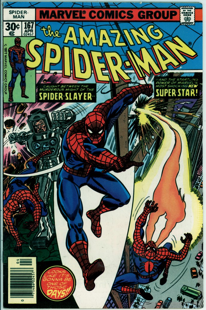Amazing Spider-Man 167 (VG/FN 5.0)