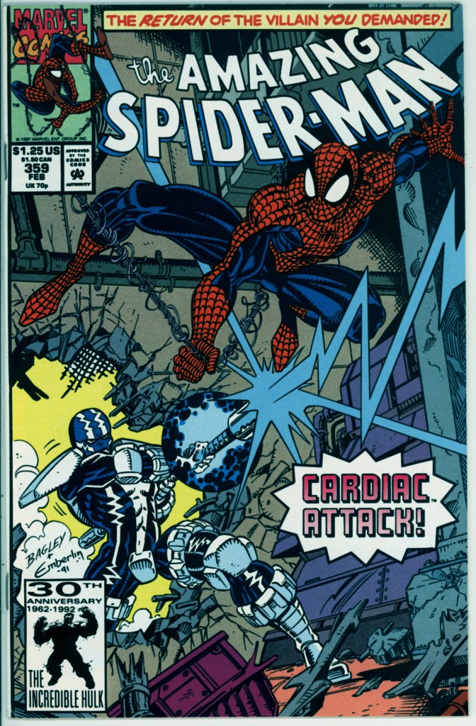 Amazing Spider-Man 359 (FN/VF 7.0)