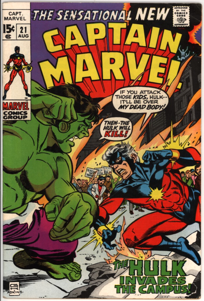 Captain Marvel 21 (VG/FN 5.0)