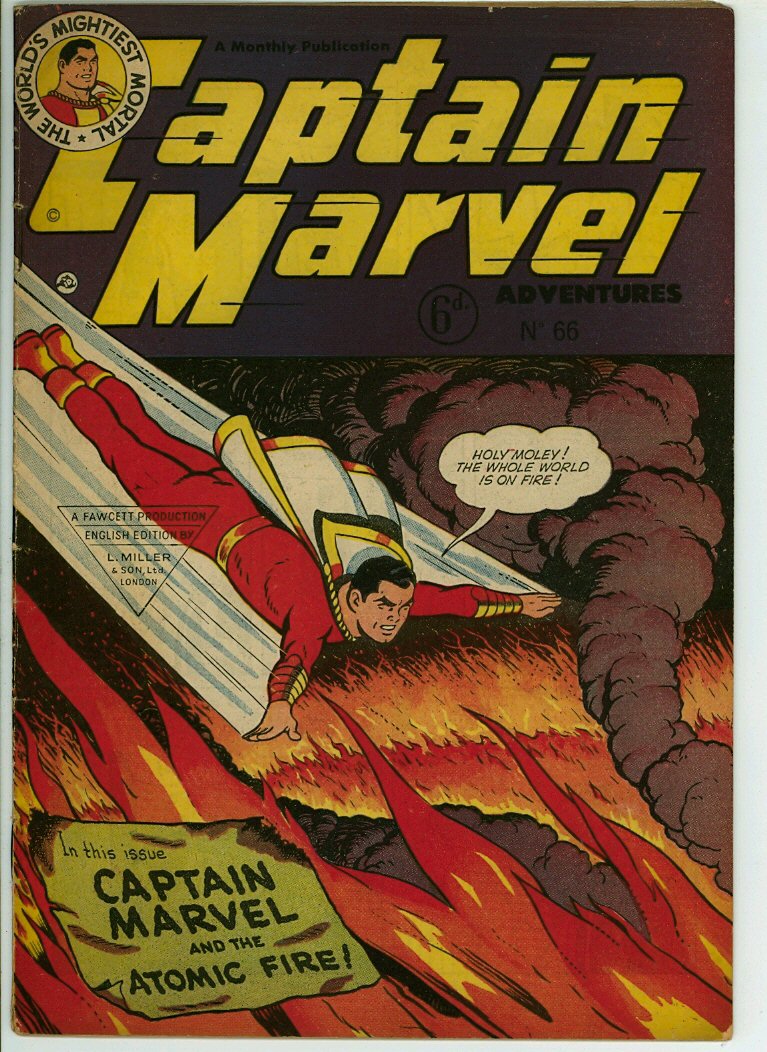 Captain Marvel Adventures 66 (VG+ 4.5)
