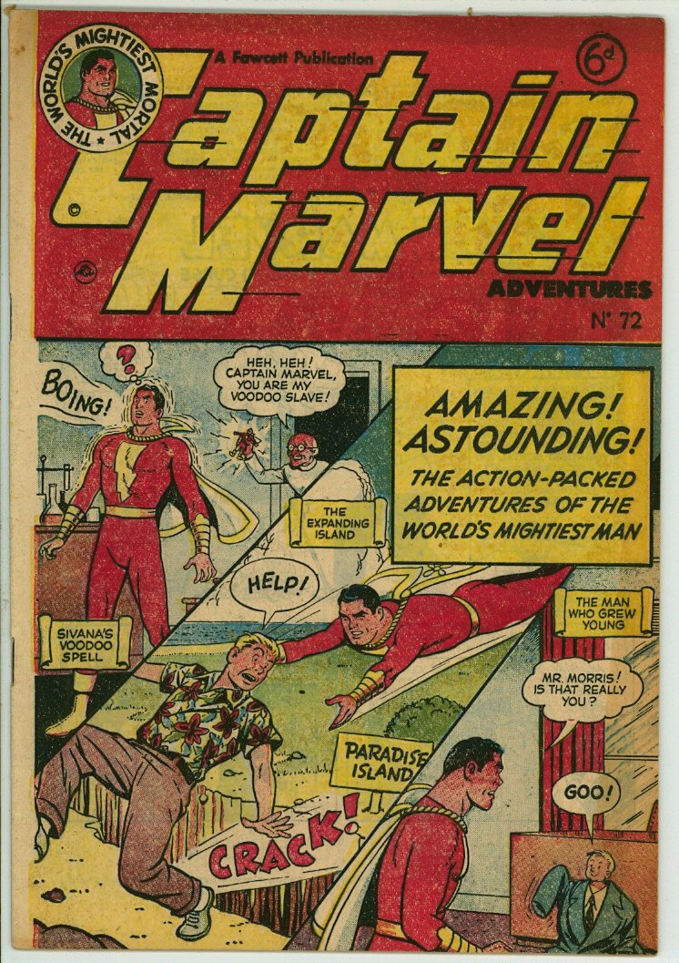 Captain Marvel Adventures 72 (FN 6.0)