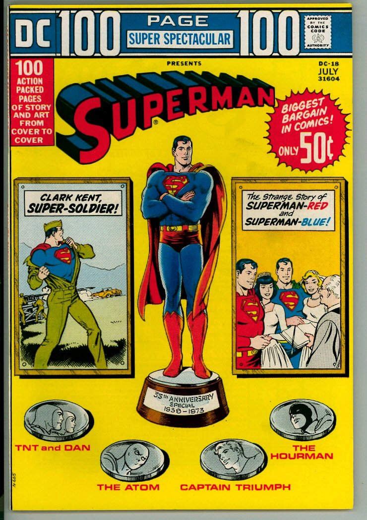 DC 100 Page Super Spectacular DC-18 (VF+ 8.5)