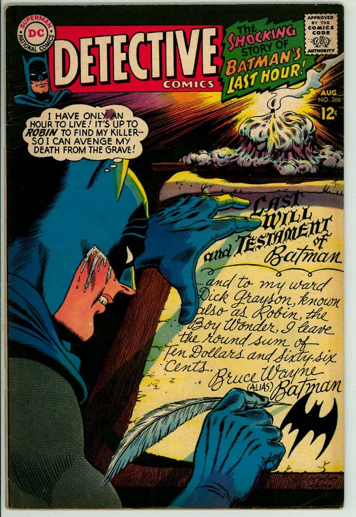 Detective Comics 366 (VG/FN 5.0)