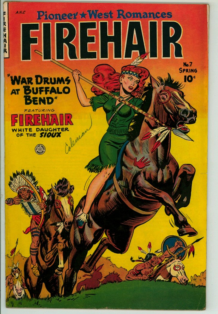 Firehair Comics 7 (VG- 3.5)
