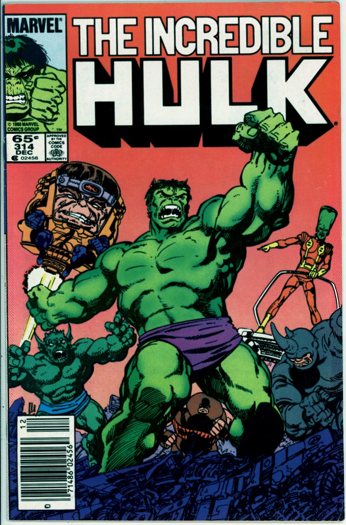 Incredible Hulk 314 (VG/FN 5.0)