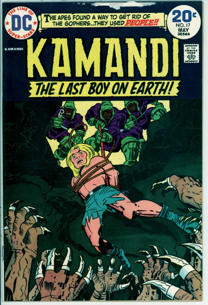 Kamandi, the Last Boy on Earth 17 (VG+ 4.5)