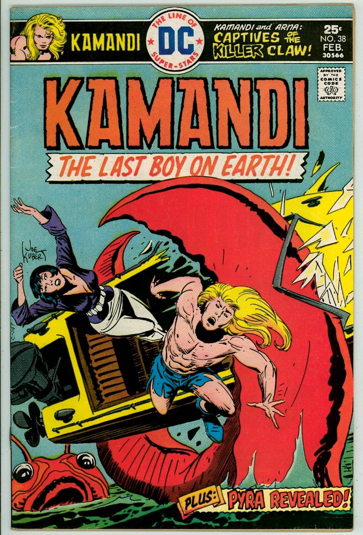 Kamandi, the Last Boy on Earth 38 (VG/FN 5.0)