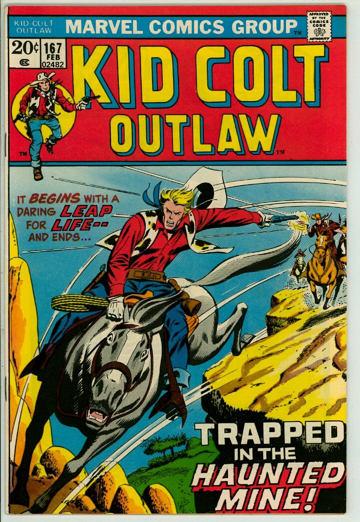 Kid Colt Outlaw 167 (FN/VF 7.0)