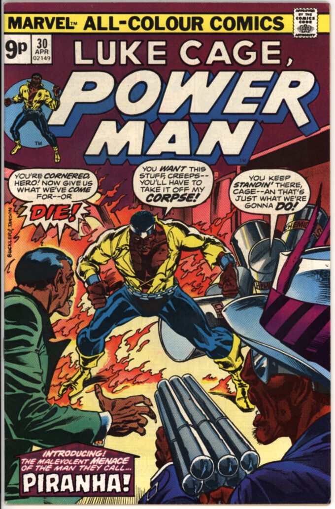 Luke Cage, Power Man 30 (FN- 5.5) pence
