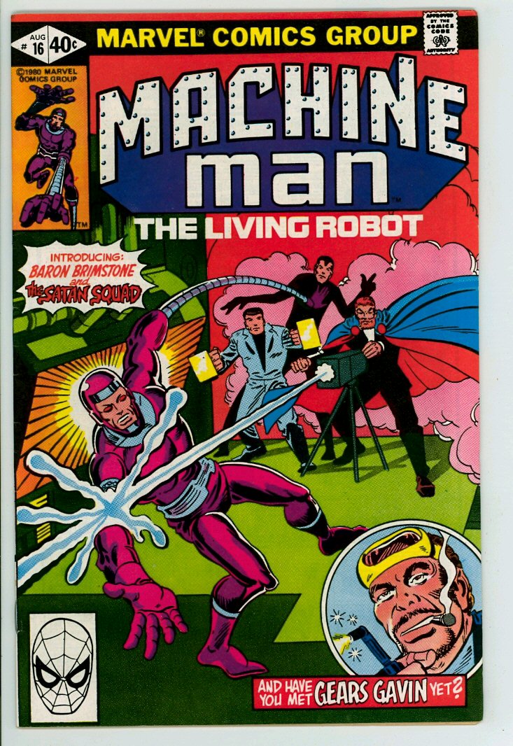 Machine Man 16 (FN/VF 7.0) 
