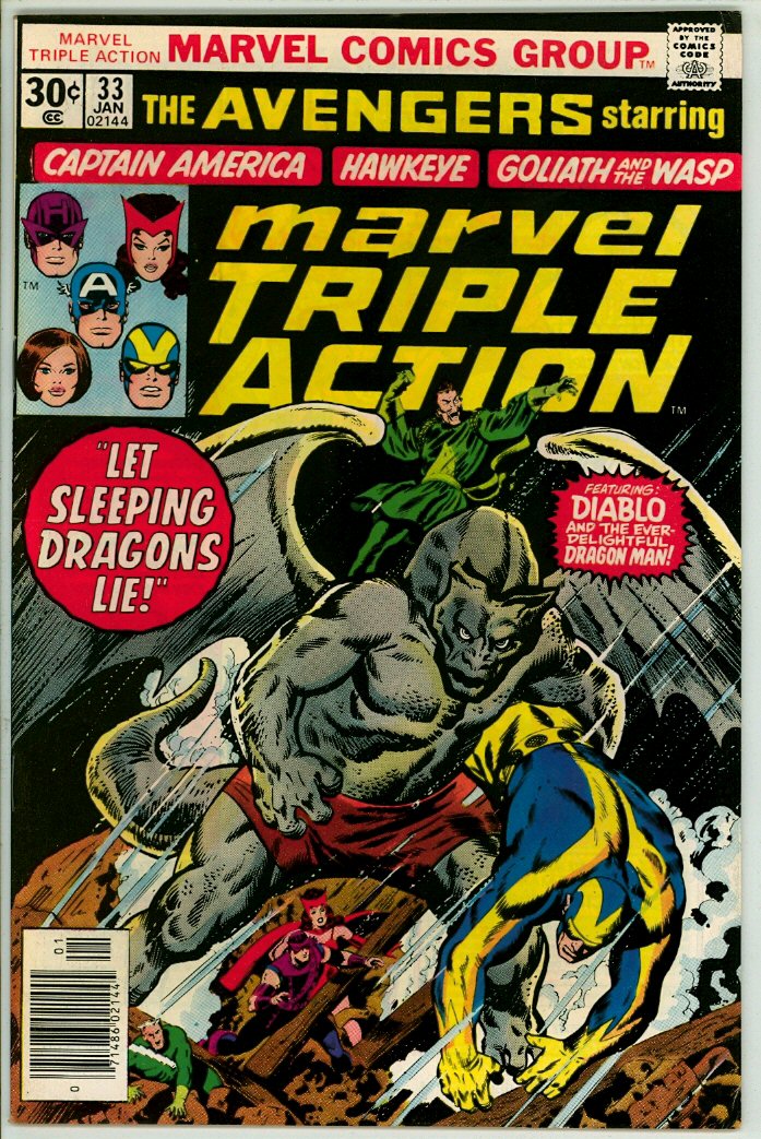 Marvel Triple Action 33 (FN- 5.5)