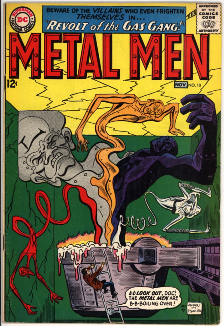 Metal Men 10 (VG/FN 5.0)