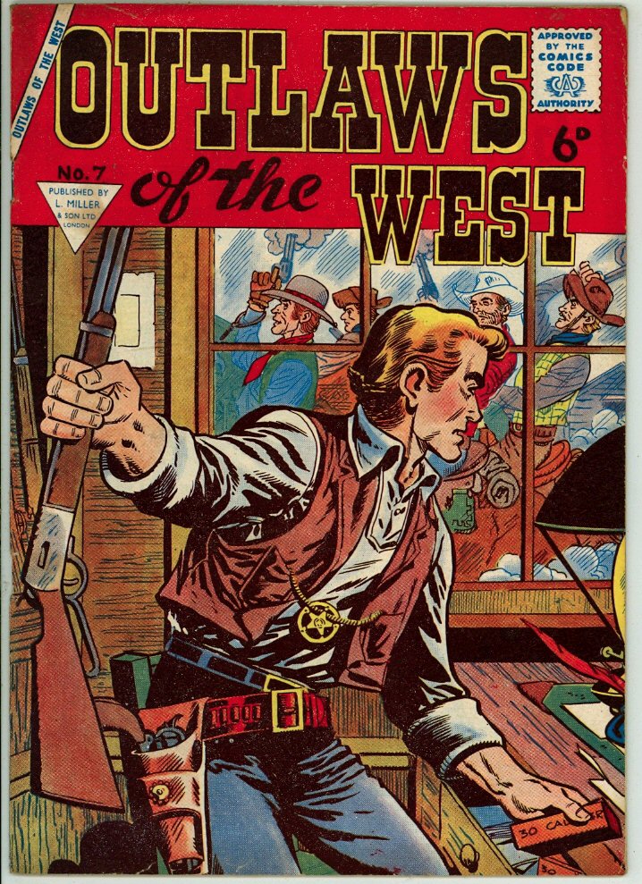 Outlaws of the West 7 (VG/FN 5.0)