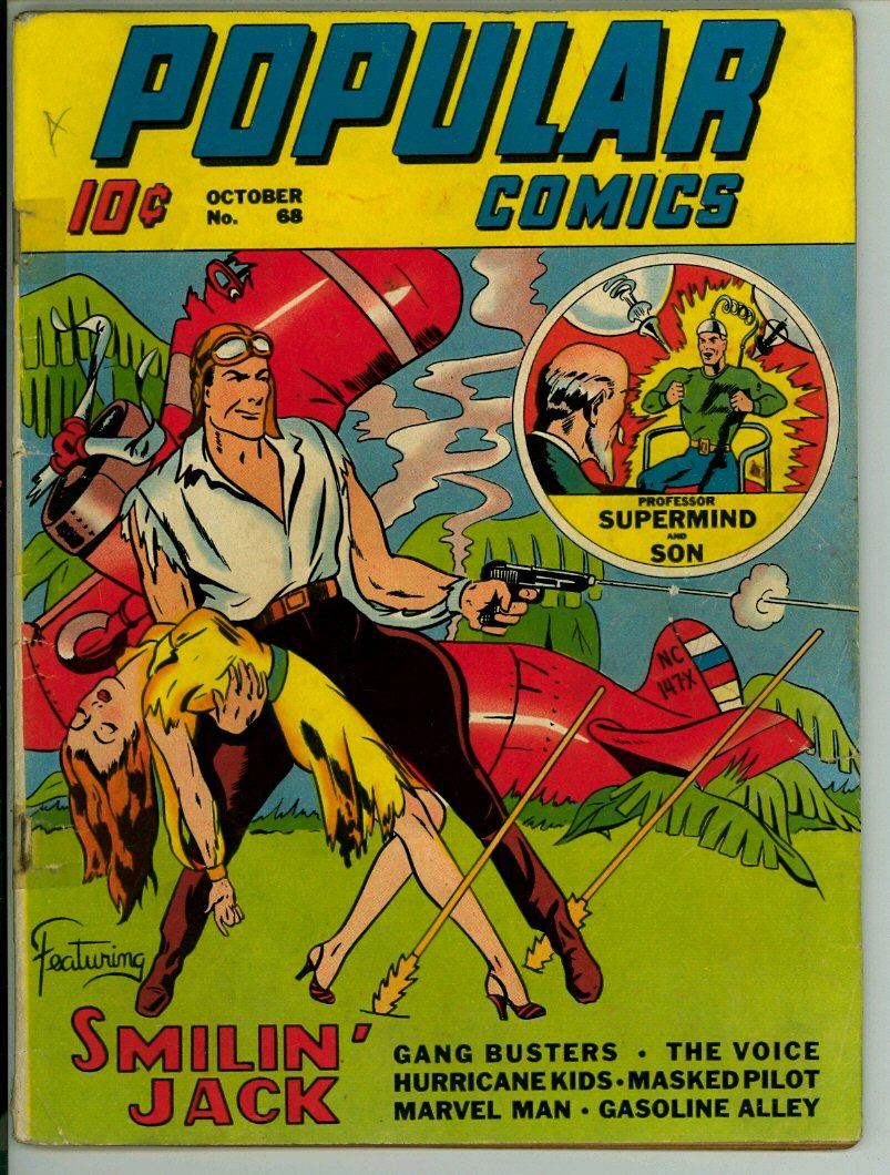 Popular Comics 68 (VG- 3.5)