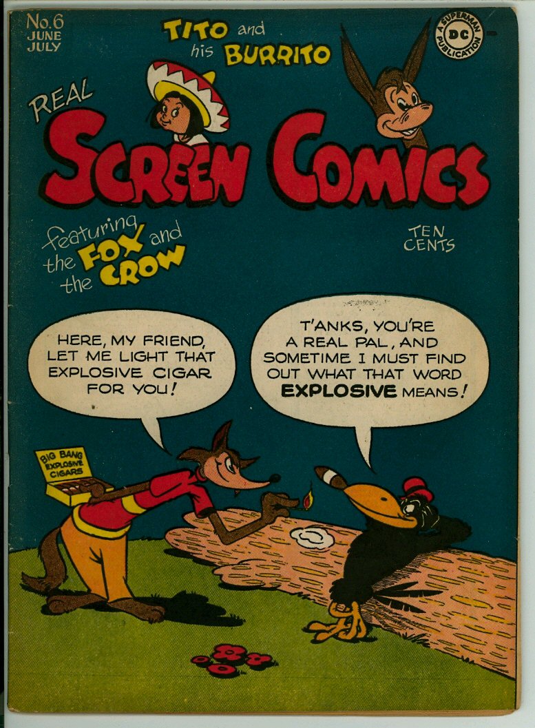 Real Screen Comics 6 (VG/FN 5.0)