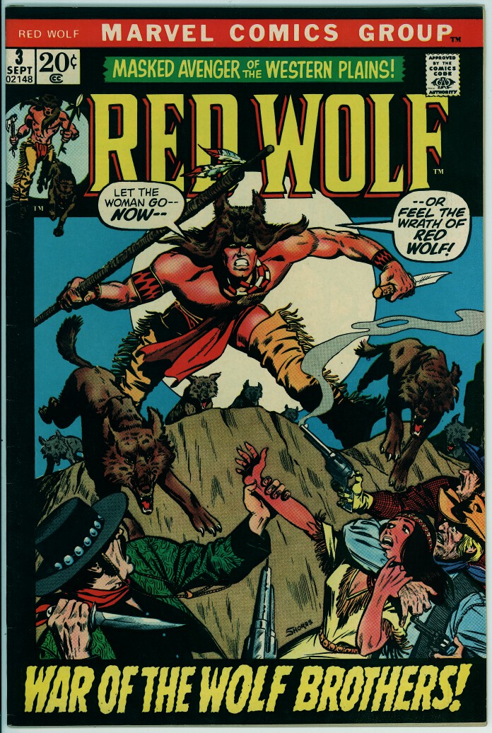 Red Wolf 3 (FN/VF 7.0)