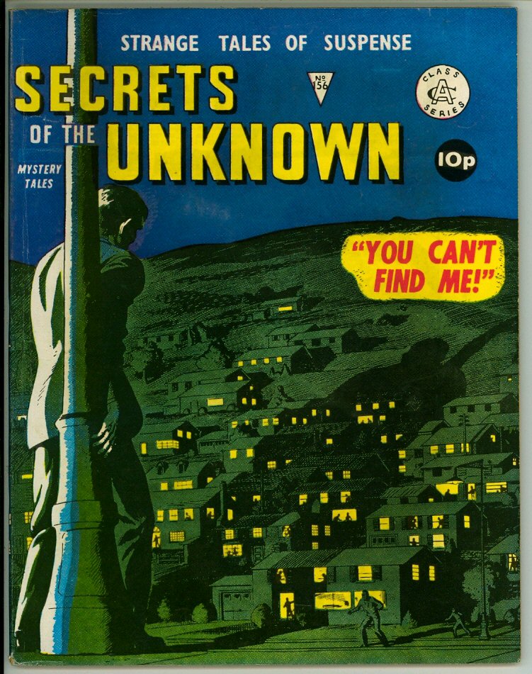 Secrets of the Unknown 156 (VG 4.0)
