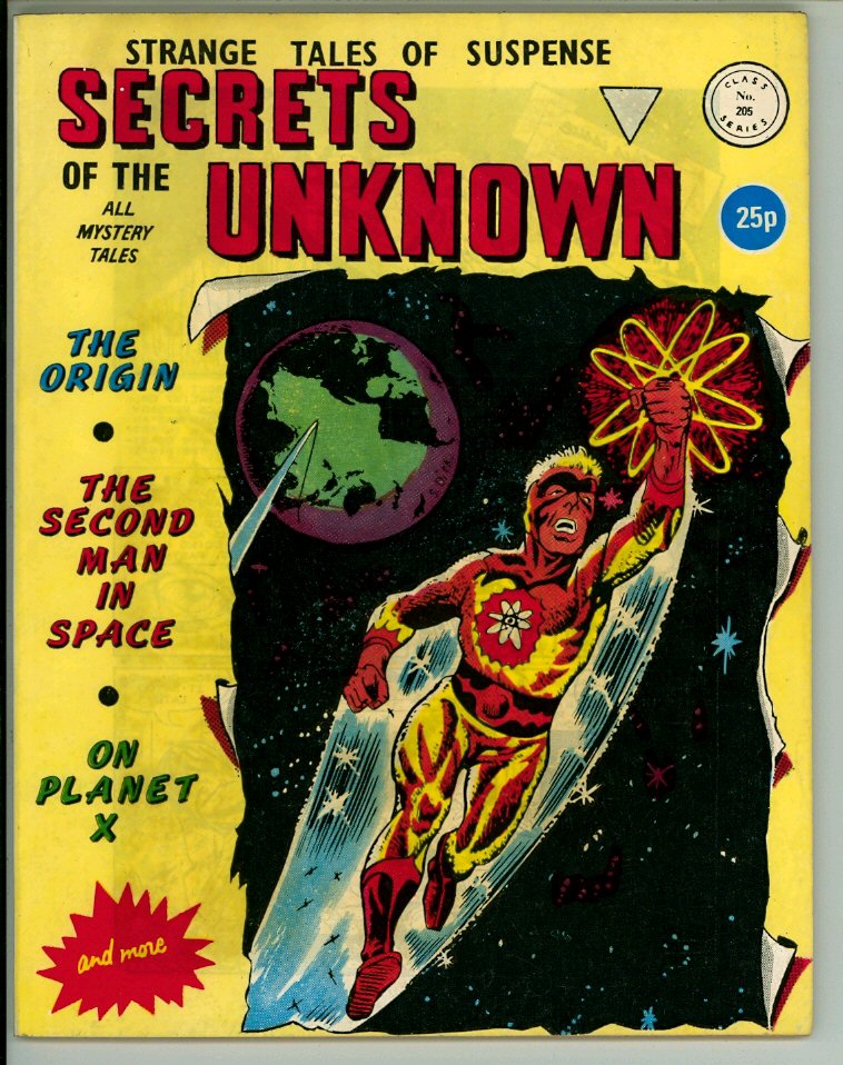 Secrets of the Unknown 205 (VG 4.0)