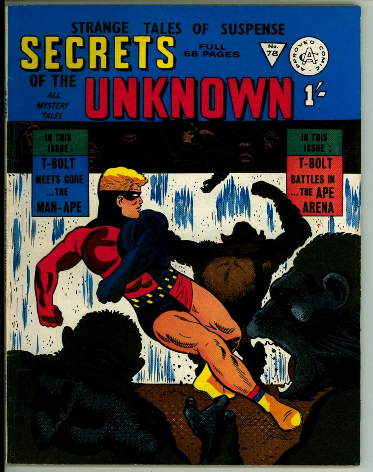 Secrets of the Unknown 78 (VG+ 4.5)