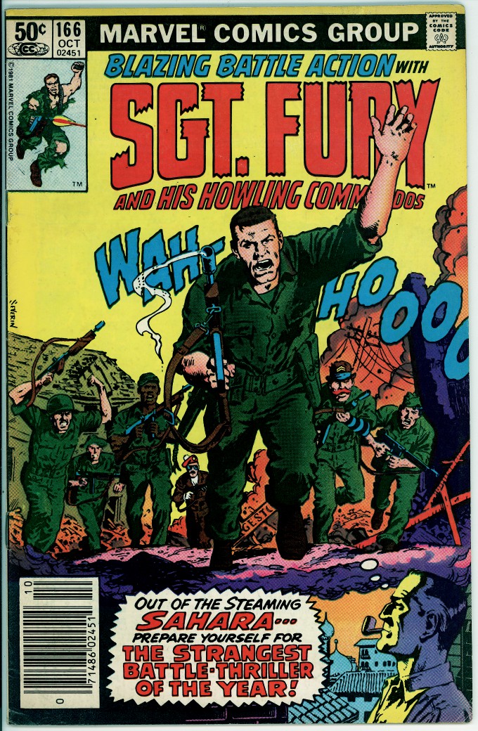 Sgt Fury and his Howling Commandos 166 (VG/FN 5.0)