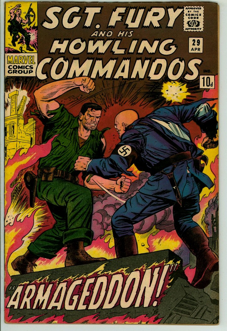 Sgt Fury and his Howling Commandos 29 (FN- 5.5) pence
