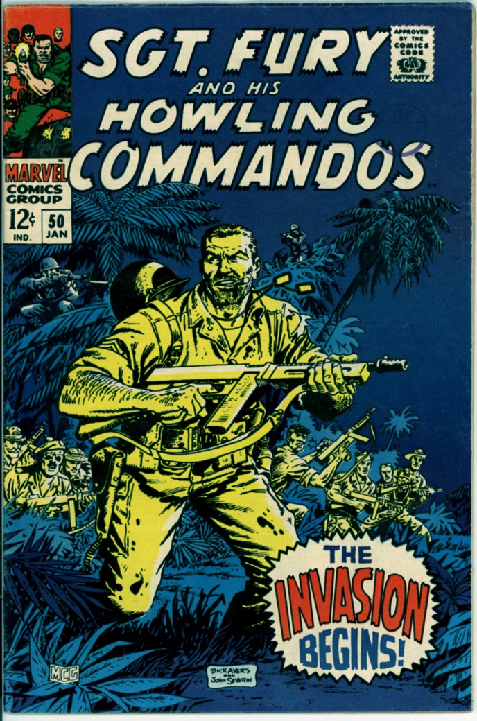 Sgt Fury and his Howling Commandos 50 (VG+ 4.5)