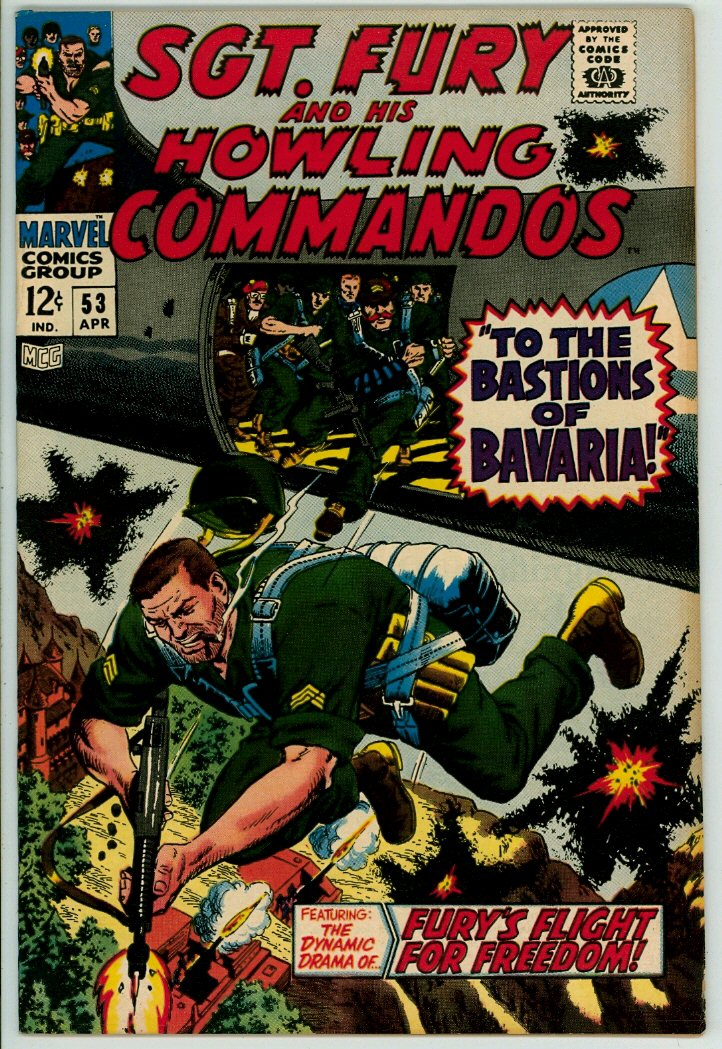 Sgt Fury and his Howling Commandos 53 (FN/VF 7.0)