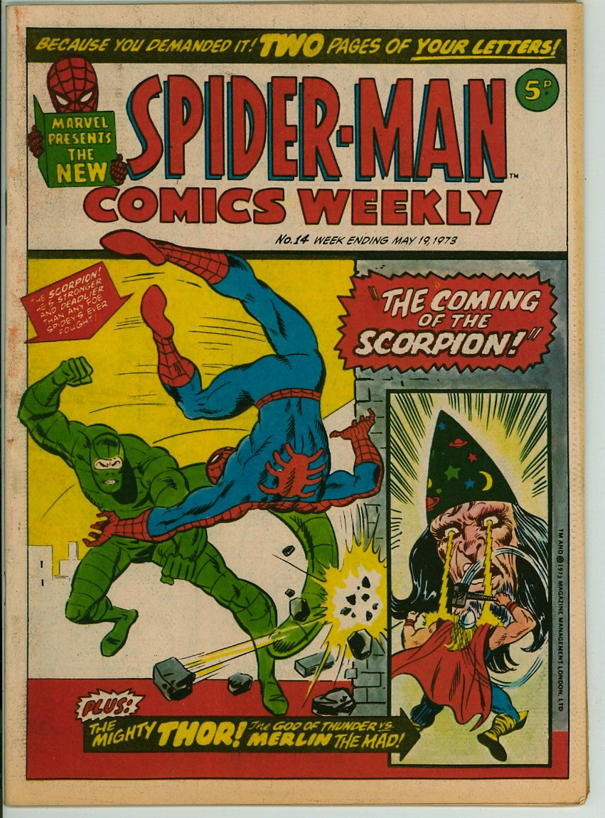 Spider-Man Comics Weekly 14 (FN 6.0)