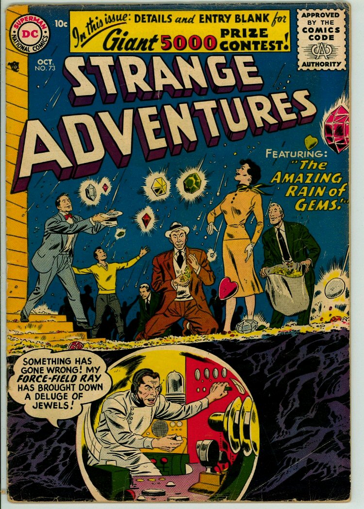 Strange Adventures 73 (VG- 3.5) 