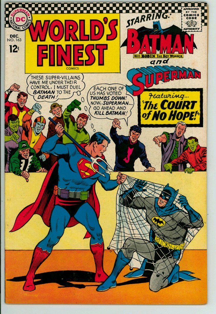 World's Finest Comics 163 (FN- 5.5) 
