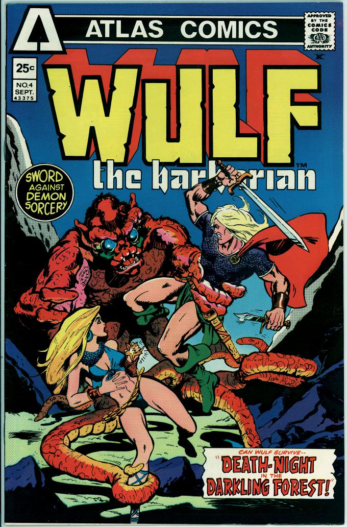 Wulf the Barbarian 4 (VF 8.0)