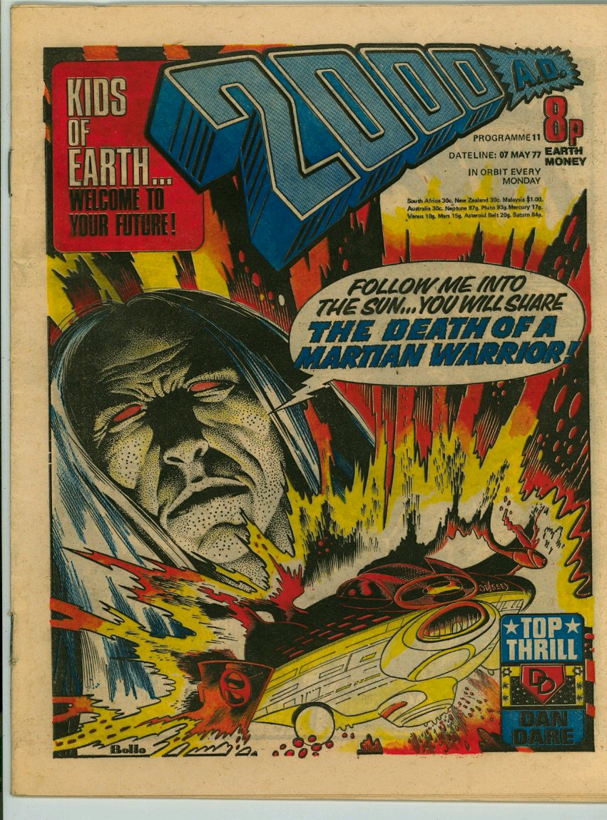 2000AD 11 (VG/FN 5.0)