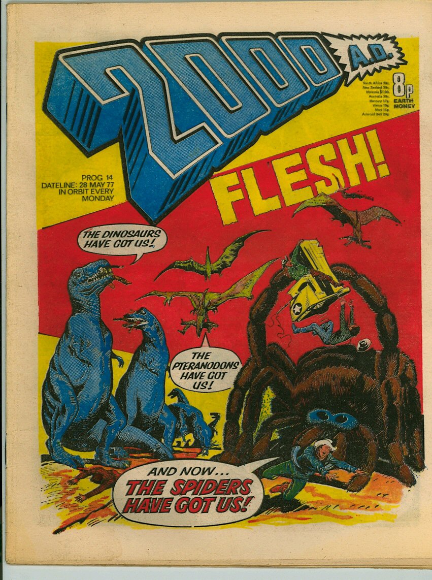 2000AD 14 (VG/FN 5.0)