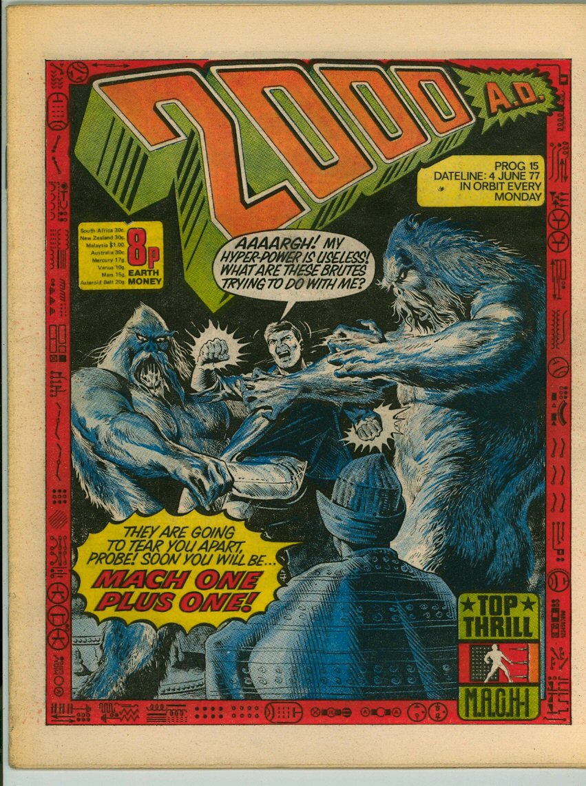 2000AD 15 (VF- 7.5)