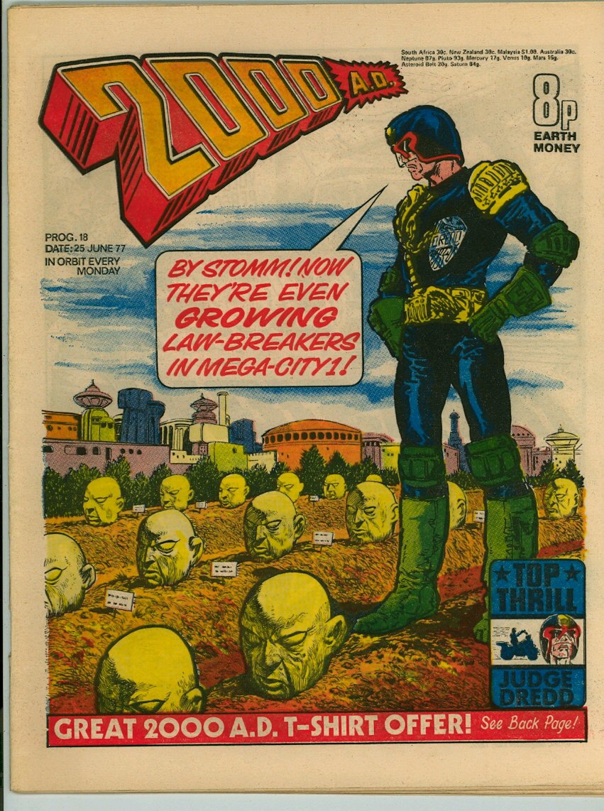 2000AD 18 (VG+ 4.5)