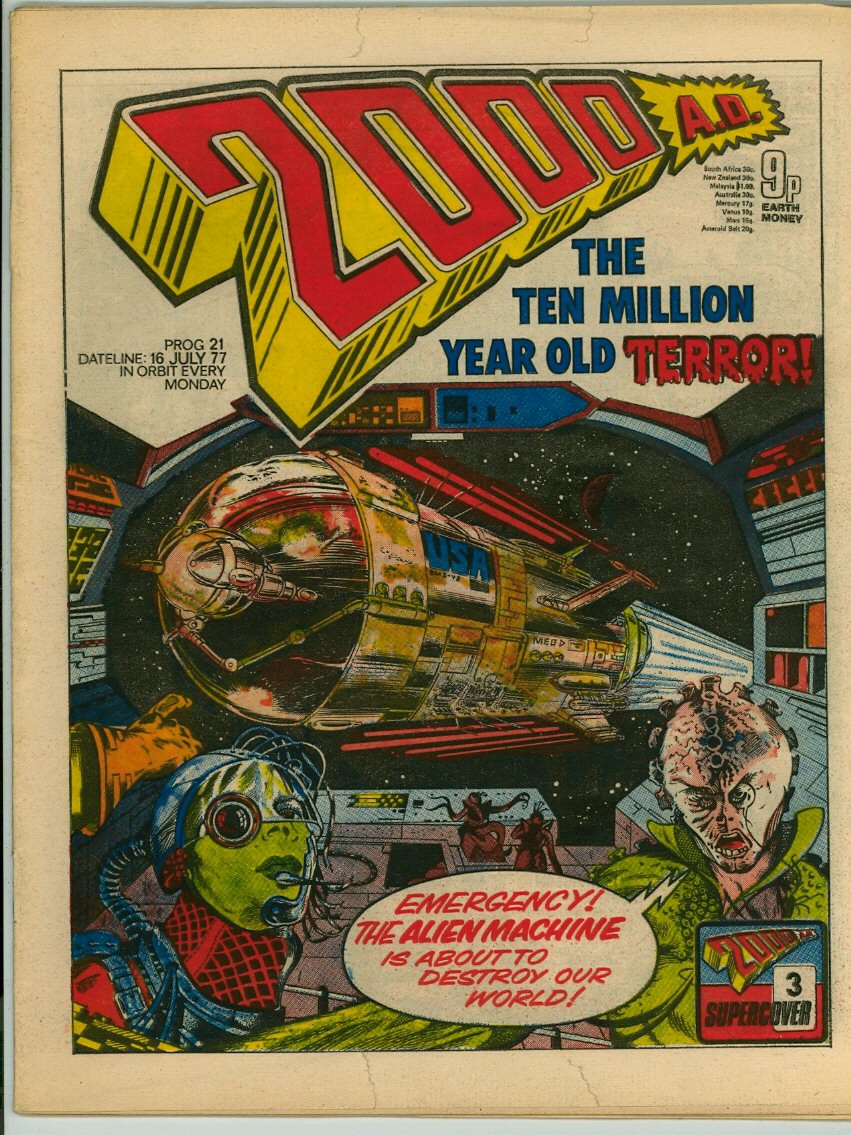 2000AD 21 (VG- 3.5)