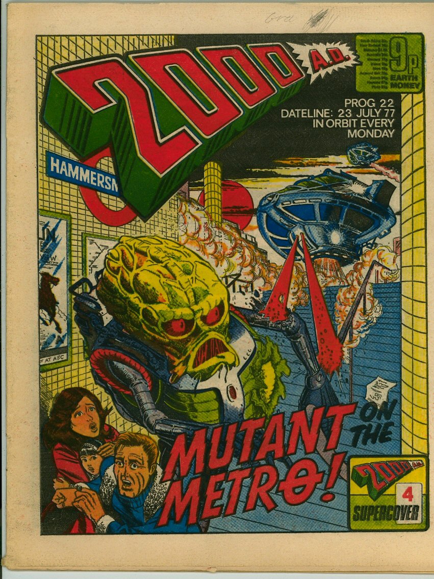 2000AD 22 (VG 4.0)