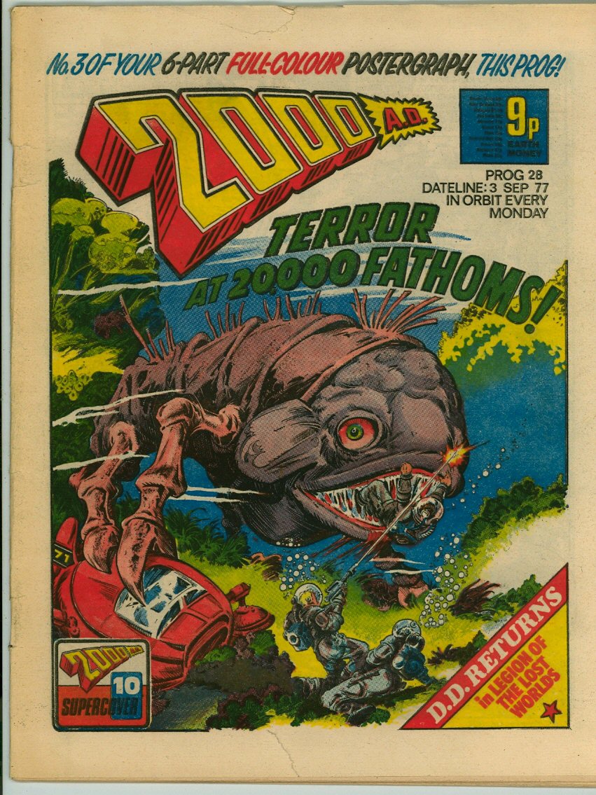 2000AD 28 (G/VG 3.0)