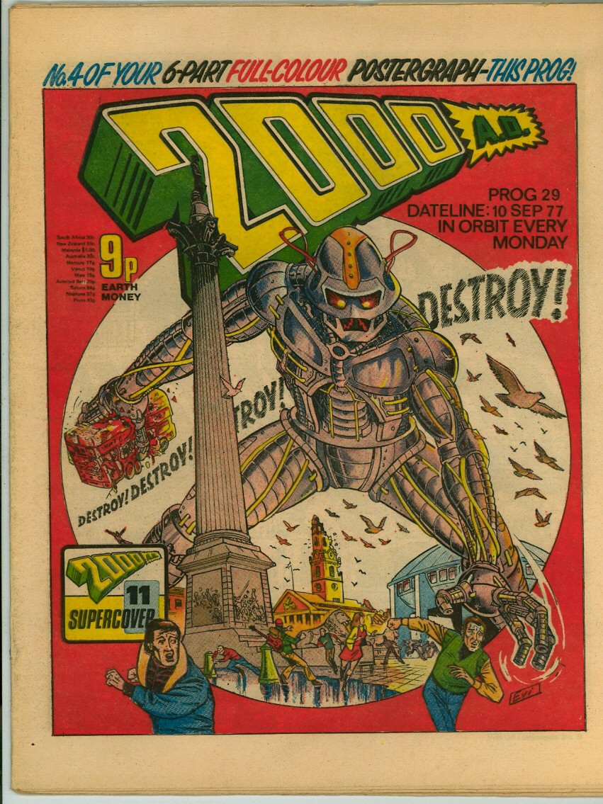 2000AD 29 (VG/FN 5.0)