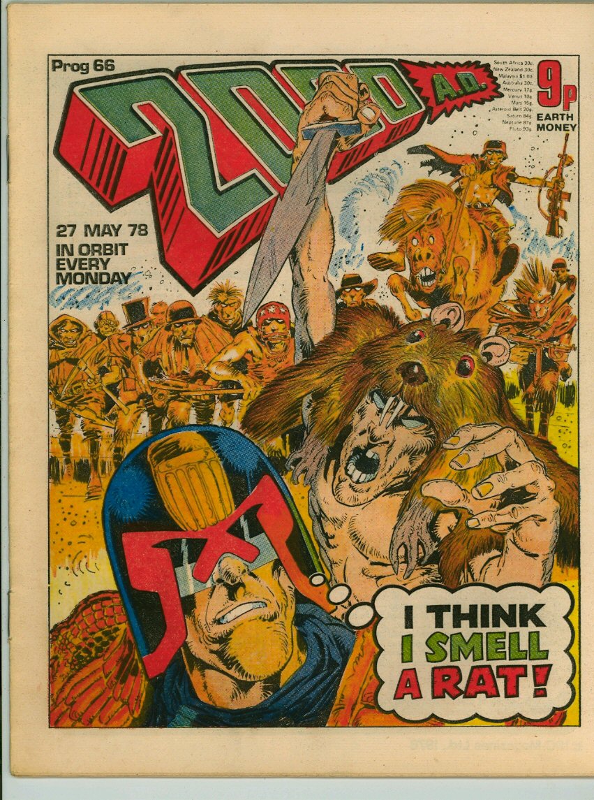 2000AD 66 (FN/VF 7.0)