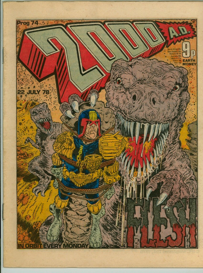 2000AD 74 (VG/FN 5.0)