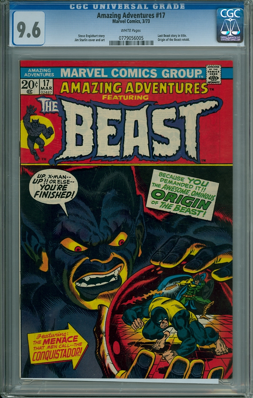 Amazing Adventures 17 (CGC 9.6) 