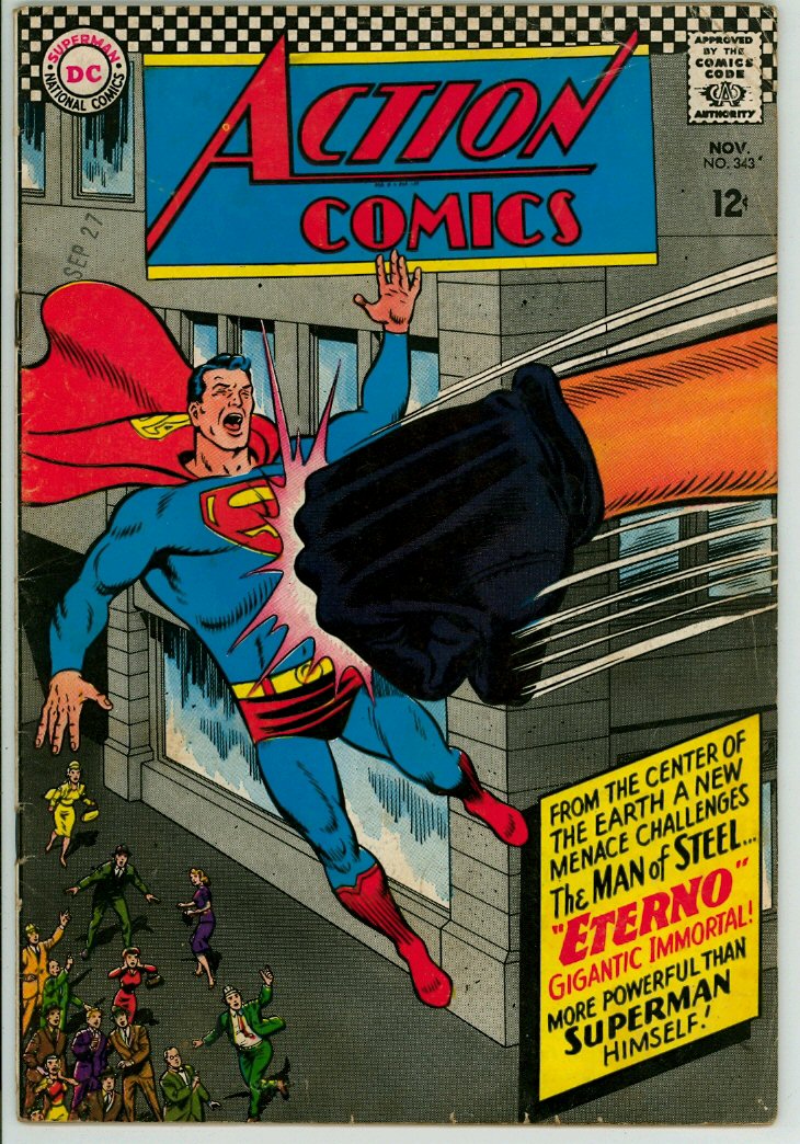 Action Comics 343 (VG- 3.5)