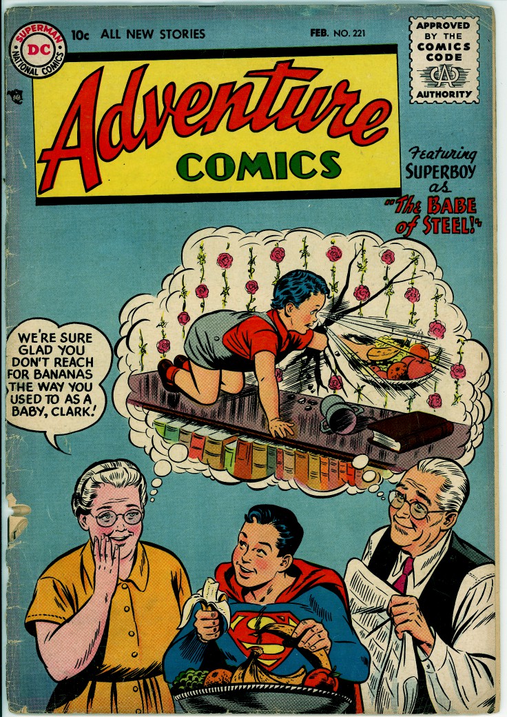 Adventure Comics 221 (G- 1.8)