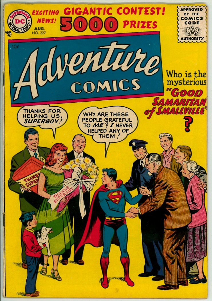 Adventure Comics 227 (VG+ 4.5)