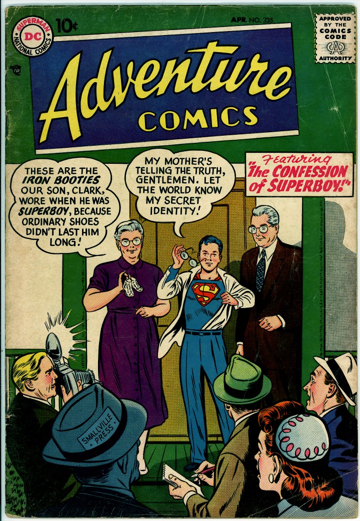 Adventure Comics 235 (VG 4.0)