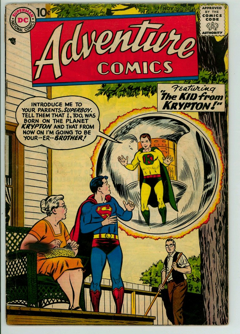 Adventure Comics 242 (G+ 2.5)