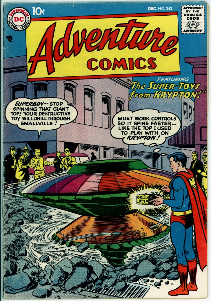 Adventure Comics 243 (VG+ 4.5)