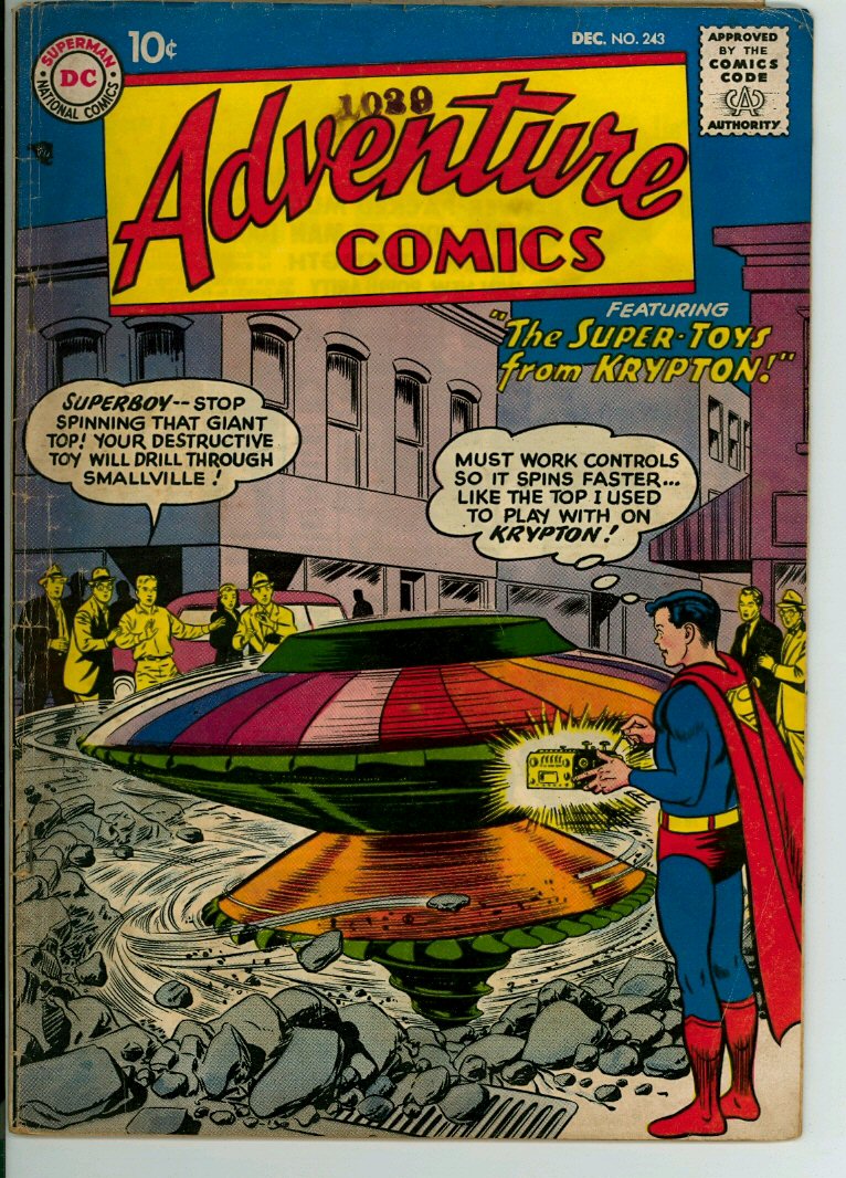 Adventure Comics 243 (G+ 2.5)