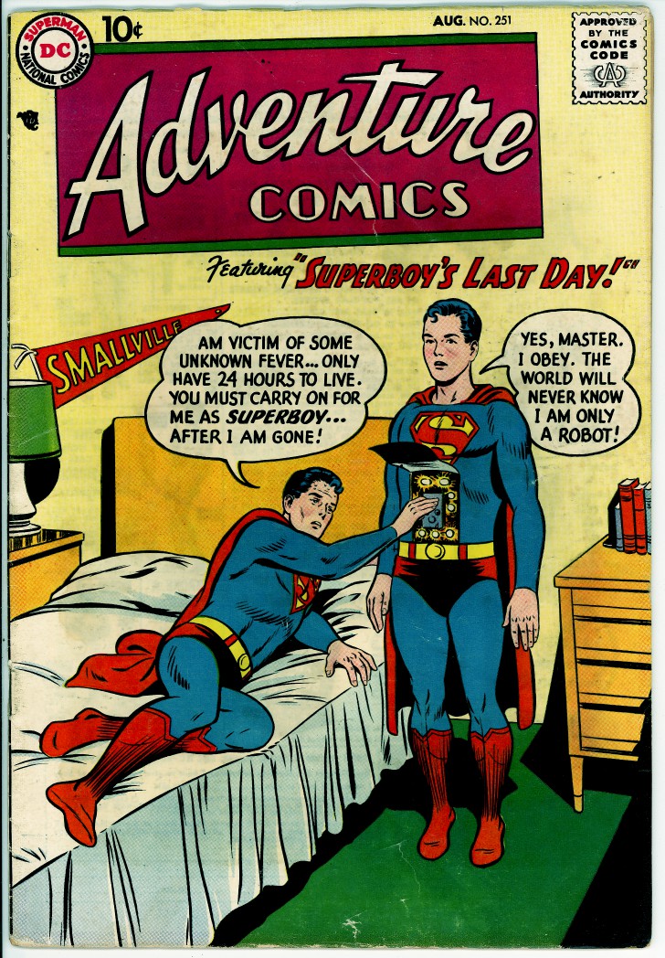 Adventure Comics 251 (APPARENT VG 4.0)